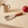 Ahşap saplı üçgen börek kesici spatula