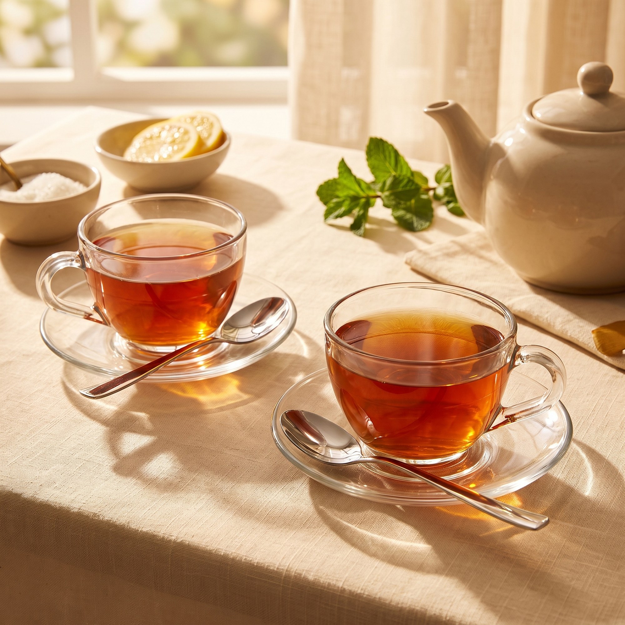 Paslanmaz çelik çay kaşığı seti 6'lı