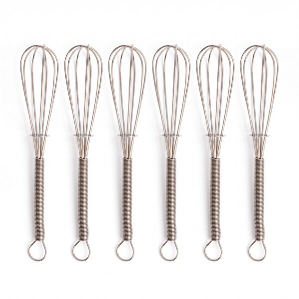 Çırpıcı çay karıştırıcı 6'lı 12 cm paslanmaz çelik