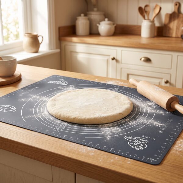 Ölçülü hamur açma matı 45×65 cm – ölçülü açma