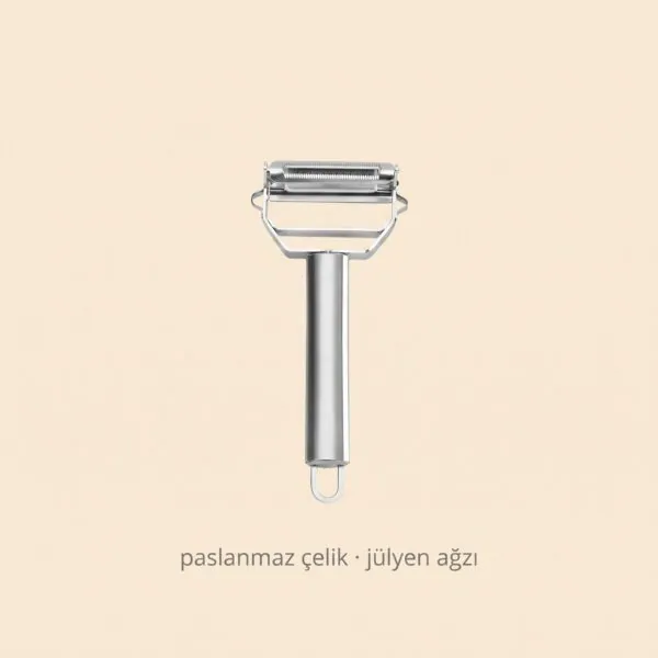 Paslanmaz çelik turbo jülyen soyacak
