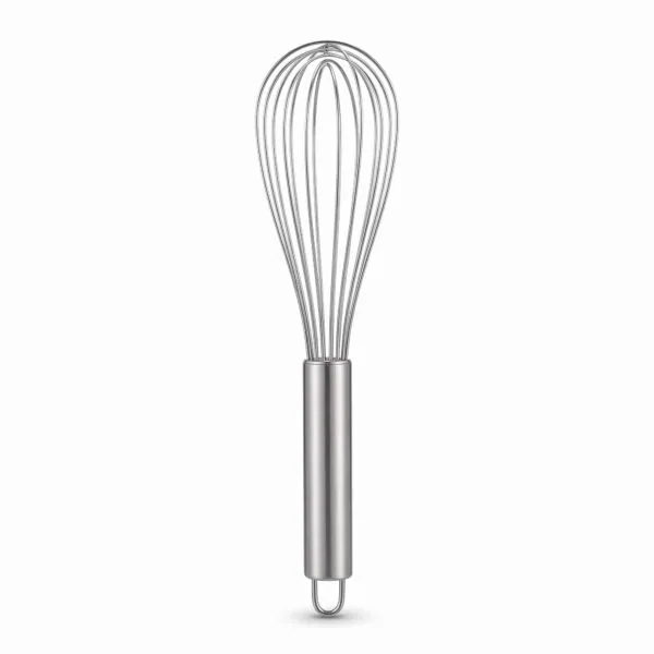 Metal çırpıcı 30 cm standart boy, paslanmaz tel