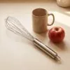 Metal çırpıcı 35 cm büyük boy, paslanmaz tel