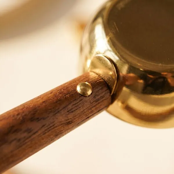 Gold mini ölçek seti 4 parça ahşap saplı