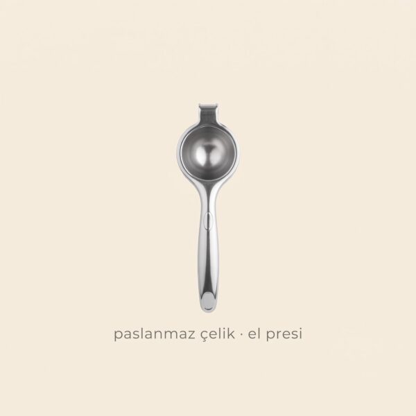 Paslanmaz çelik narenciye el presi