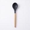 Bambu saplı silikon kaşık 32 cm