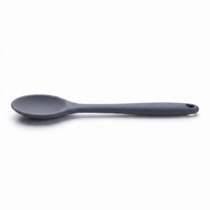 Antrasit tek parça silikon kaşık 27 cm