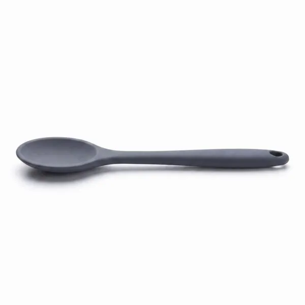 Antrasit tek parça silikon kaşık 27 cm