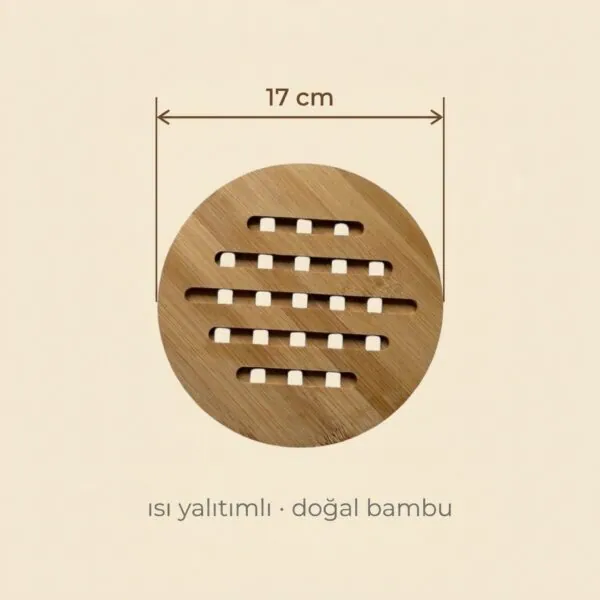 Toprak Bambu Nihale 17 cm – olculer