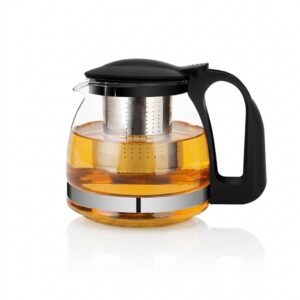 Nordic Cam Çay Demliği 1500 ml Aile Boyu – ana beyaz zemin