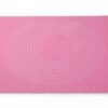 Yumuşak Ölçülü Hamur Açma Matı 45×65 cm Pembe