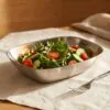 Paslanmaz Çelik Kayık Sunum Kasesi 17 cm – salata servisi